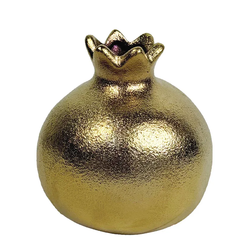 ΚΕΡΑΜΙΚΟ ΡΟΔΙ ΧΡΥΣΟ ΧΥΤΟ ΜΕΓΑΛΟ - 11.9cm 24/ΚΙΒ