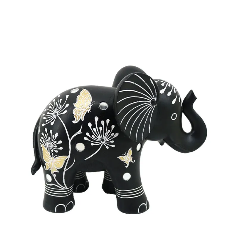 ΔΙΑΚΟΣΜΗΤΙΚΗ ΦΙΓΟΥΡΑ ΕΛΕΦΑΝΤΑΣ ΜΕ ΣΧΕΔΙΑ & ΣΤΡΑΣ - 22.5x11.5x18cm 12/KIB