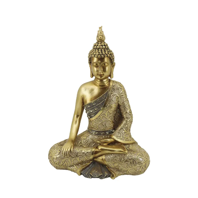 ΔΙΑΚΟΣΜΗΤΙΚΗ ΦΙΓΟΥΡΑ ΒΟΥΔΑΣ ΧΡΥΣΟ - 22.5x12.5x31cm 6/KIB