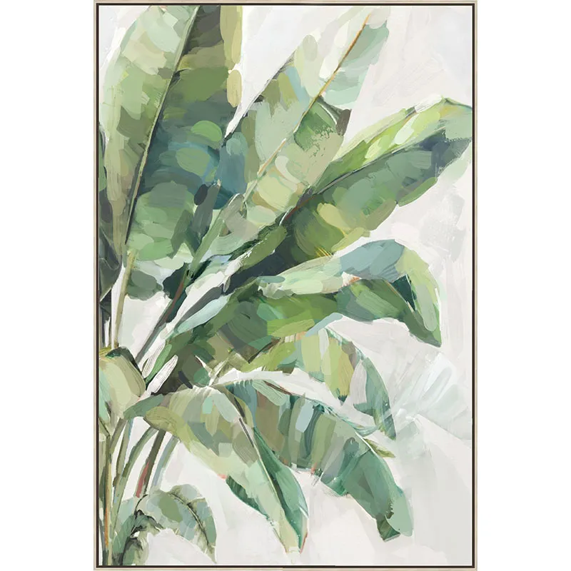 ΠΙΝΑΚΑΣ ΚΑΜΒΑΣ ΠΡΑΣΙΝΟ ΜΠΑΝΑΝΙΑ ΣΕ ΚΟΡΝΙΖΑ - 82.5x122.5x3.5cm 6/ΚΙΒ