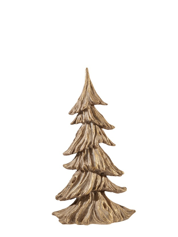 ΧΡΙΣΤΟΥΓΕΝΝΙΑΤΙΚΟ ΠΟΛΥΕΣΤΕΡΙΚΟ ΔΕΝΤΡΟ ΧΡΥΣΟ ΚΑΦΕ  14Χ6,5Χ25ΕΚ