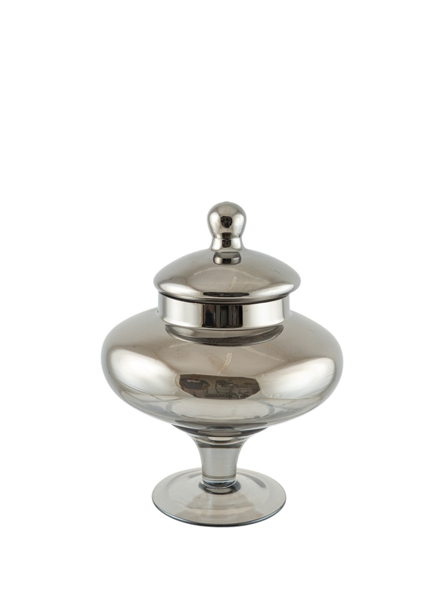 ΧΕΙΡΟΠΟΙΗΤΗ ΣΟΚΟΛΑΤΙΕΡΑ ΑΣΗΜΙ ΓΚΡΙ 19,5Χ19,5Χ25ΕΚ