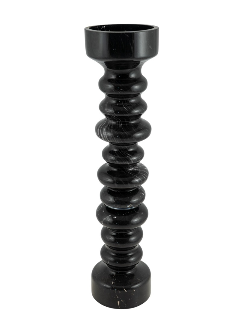 ΓΥΑΛΙΝΟ ΚΥΡΟΠΟΗΓΕΙΟ ΦΥΣΙΤΟ ΜΑΥΡΟ 10,5Χ10,5Χ43ΕΚ