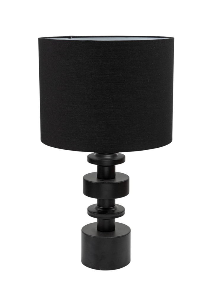 ΛΑΜΠΑ ΜΕΤΑΛΛΙΚΗ ΜΑΥΡΗ ΜΕ ΜΑΥΡΟ ΚΑΠΕΛΟ ΜΕΓΕΘΟΣ 30,5Χ30,5Χ22,9ΕΚ ΚΑΙ ΣΥΝΟΛΙΚΟ ΜΕΓΕΘΟΣ 54,5ΕΚ