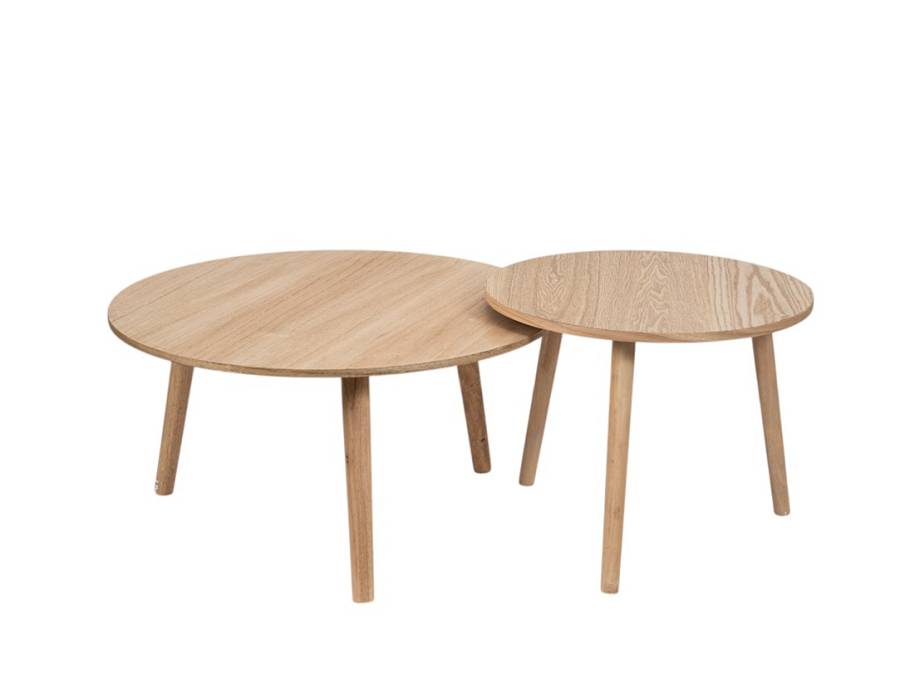 ΤΡΑΠΕΖΑΚΙ ΣΤΡΟΓΓΥΛΟ ΦΥΣΙΚΟ ΧΡΩΜΑ ΞΥΛΟΥ 50Χ39ΕΚ