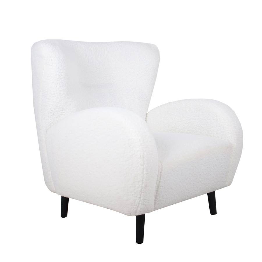 ONE ONLY ΠΟΛΥΘΡΟΝΑ ΛΕΥΚΟ 84.5x89x93cm