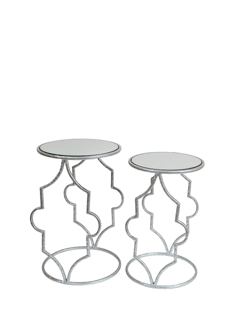 ΜΕΤΑΛΛΙΚΑ ΤΡΑΠΕΖΙΑ ΣΕΤ 2 ΑΣΗΜΙ ΜΕ ΤΖΑΜΙ ΚΑΘΡΕΠΤΗ 36Χ56ΕΚ 32Χ51ΕΚ