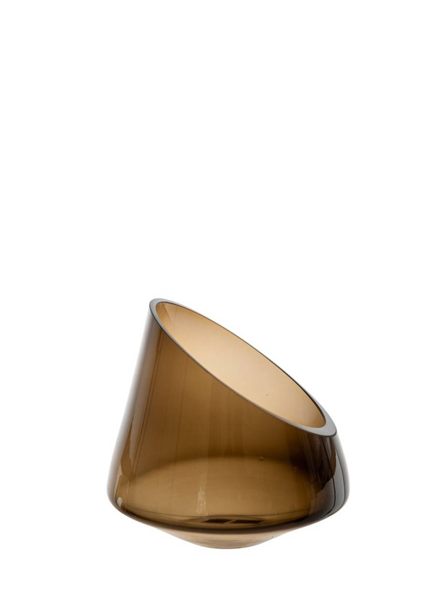 ΧΕΙΡΟΠΟΙΗΤΟ ΚΗΡΟΠΗΓΕΙΟ ΑΠΌ ΦΥΣΙΤΟ ΓΥΑΛΙ ΚΑΦΕ  19,8Χ19,8Χ19ΕΚ