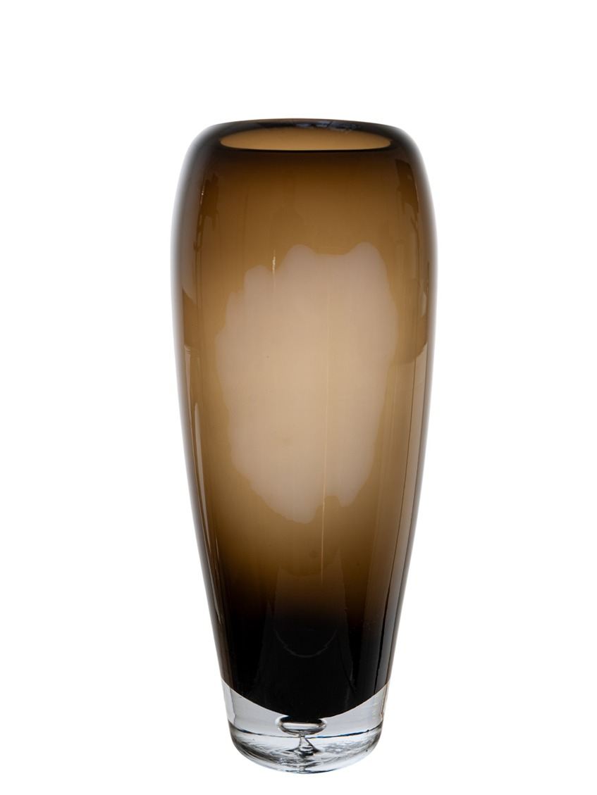 ΧΕΙΡΟΠΟΙΗΤΟ ΒΑΖΟ ΦΥΣΙΤΟ ΑΠΌ ΓΥΑΛΙ ΚΑΦΕ 15,9Χ15,9Χ38,4ΕΚ