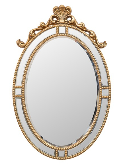 ΚΑΘΡΕΠΤΗΣ ΞΥΛΙΝΟΣ ΚΛΑΣΙΚΟΣ ΧΡΥΣΟΣ ΜΕΓΕΘΟΣ ΚΑΘΡΕΠΤΗ 43Χ63ΕΚ ΜΕ ΚΟΡΝΙΖΑ 83Χ53Χ3,5ΕΚ