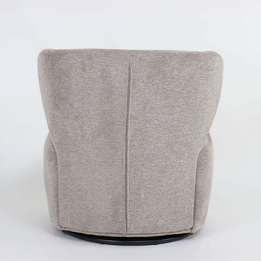 GEO ΠΟΛΥΘΡΟΝΑ ΠΕΡΙΣΤΡΕΦΟΜΕΝΗ ΓΚΡΙ LATTE 74x76x75cm