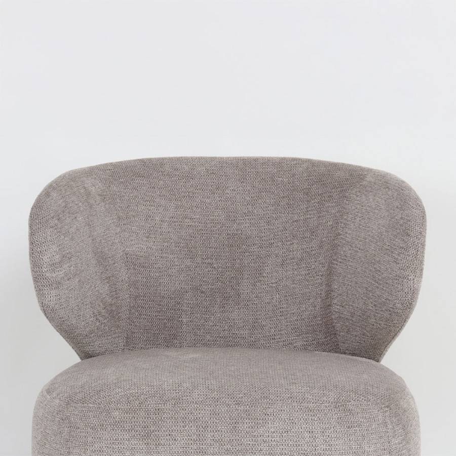 GEO ΠΟΛΥΘΡΟΝΑ ΠΕΡΙΣΤΡΕΦΟΜΕΝΗ ΓΚΡΙ LATTE 74x76x75cm