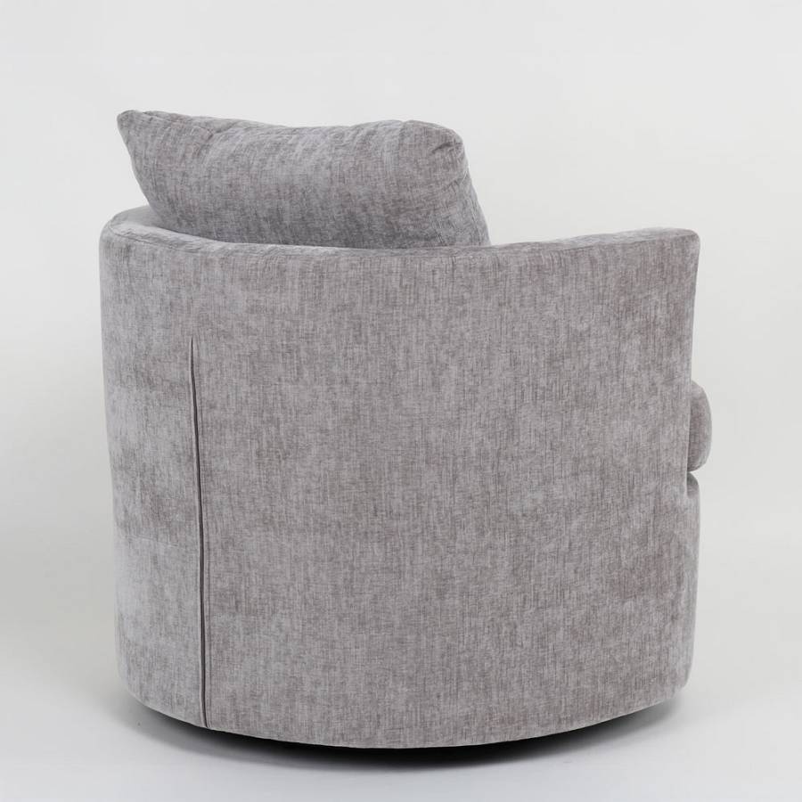 ORBITA ΠΟΛΥΘΡΟΝΑ ΠΕΡΙΣΤΡΕΦΟΜΕΝΗ ΓΚΡΙ 78x76x65cm