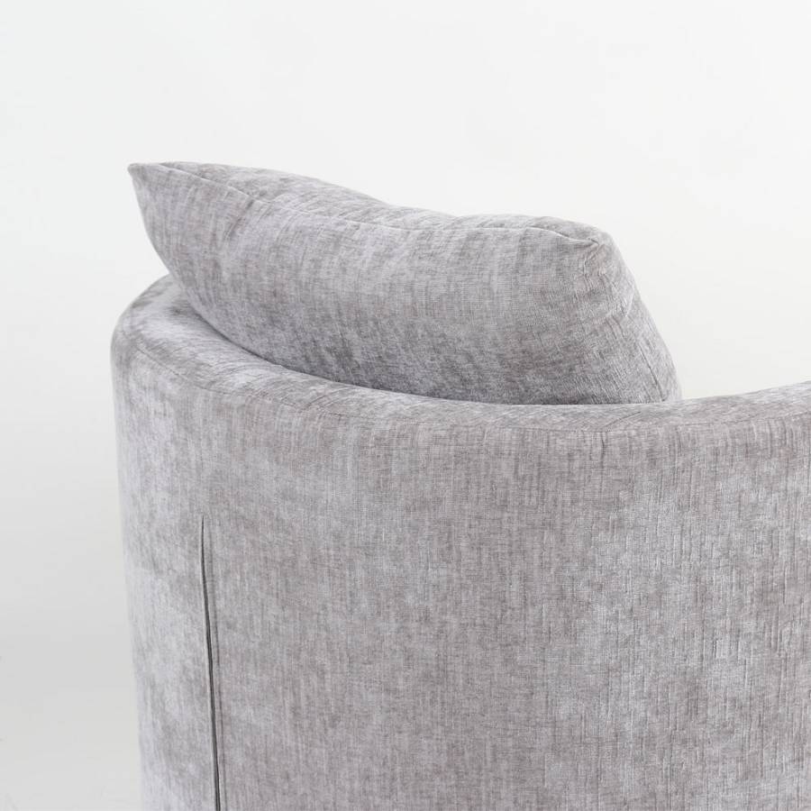 ORBITA ΠΟΛΥΘΡΟΝΑ ΠΕΡΙΣΤΡΕΦΟΜΕΝΗ ΓΚΡΙ 78x76x65cm