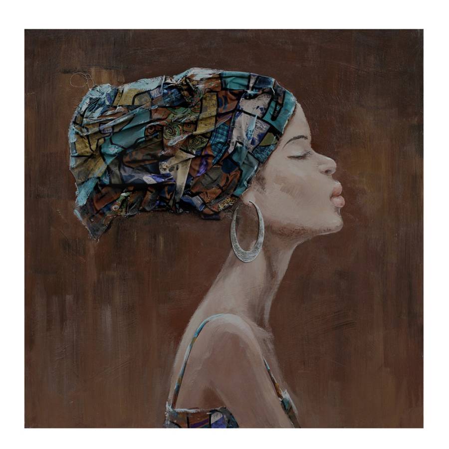 HYPNOSE ΠΙΝΑΚΑΣ ΔΙΑΚΟΣΜΗΣΗΣ 90x90x4cm ΚΑΜΒΑΣ ΠΟΛΥΧΡΩΜΟ ΞΥΛΟ