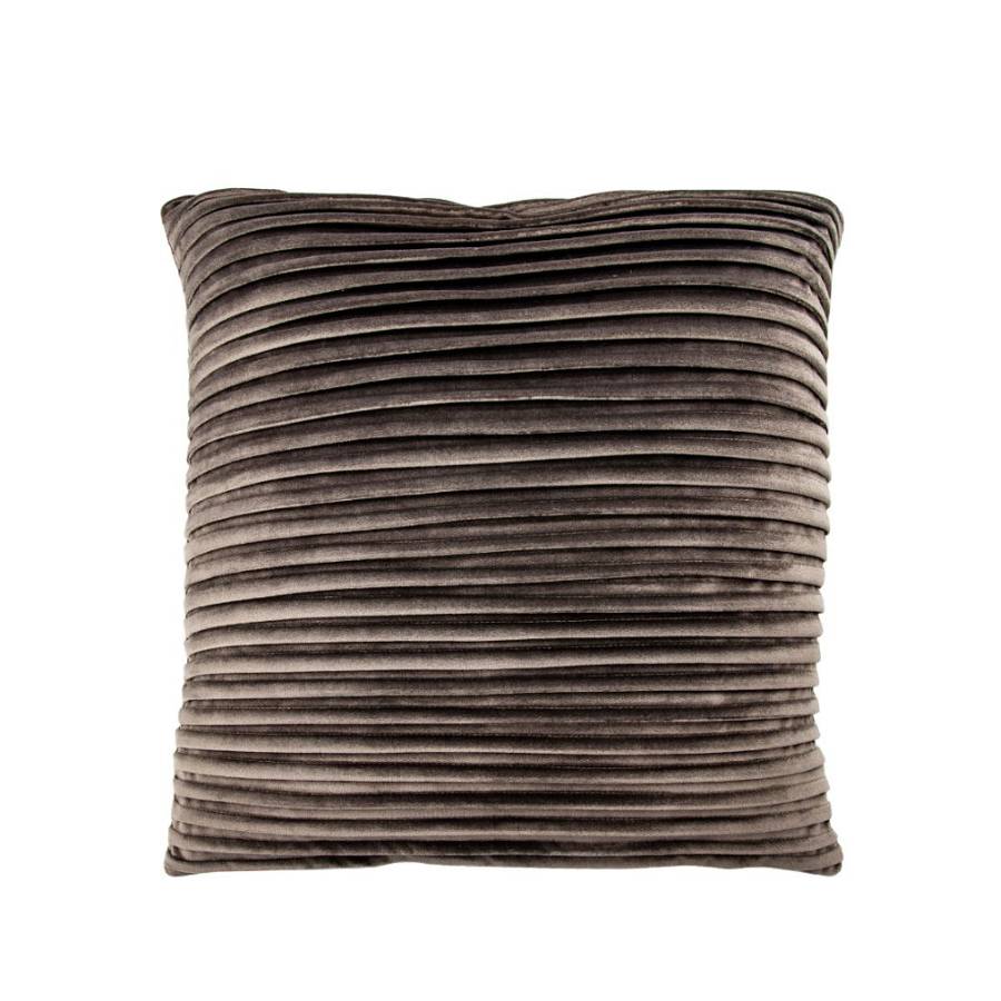 PLISSE ΔΙΑΚΟΣΜΗΤΙΚΟ ΜΑΞΙΛΑΡΙ 45x45cm ΒΕΛΟΥΔΟ ΜΑΝΙΤΑΡΙ