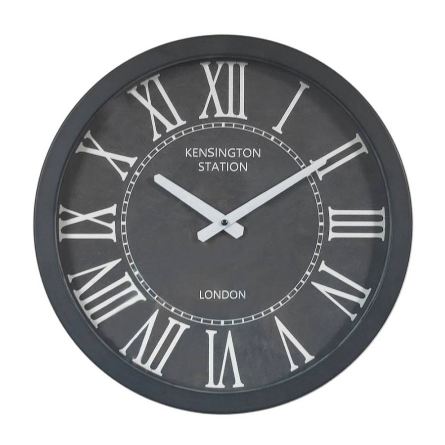 SLOZNO ΡΟΛΟΪ ΤΟΙΧΟΥ 40x40x8cm ΜΕΤΑΛΛΟ ΜΑΥΡΟ ΛΕΥΚΟ ΓΥΑΛΙ