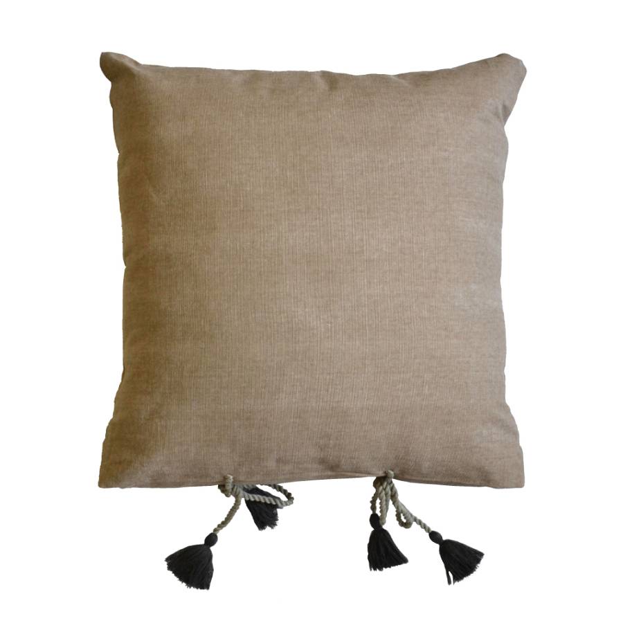 SABLE 10 ΔΙΑΚΟΣΜΗΤΙΚΟ ΜΑΞΙΛΑΡΙ 45x45cm ΒΑΜΒΑΚΙ ΜΠΕΖ