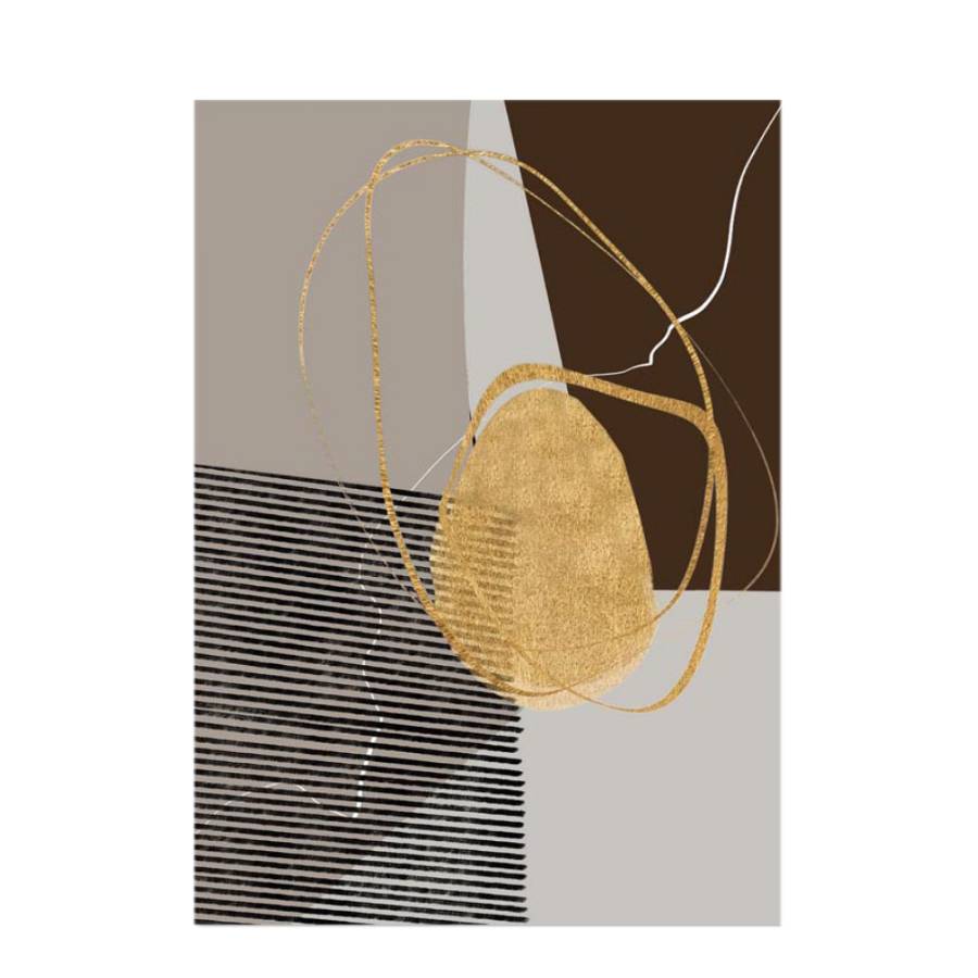 MAVAT ΠΙΝΑΚΑΣ ΔΙΑΚΟΣΜΗΣΗΣ 53x73x4cm ΚΑΜΒΑΣ ΠΟΛΥΧΡΩΜΟ ΞΥΛΟ ΧΡΥΣΟ