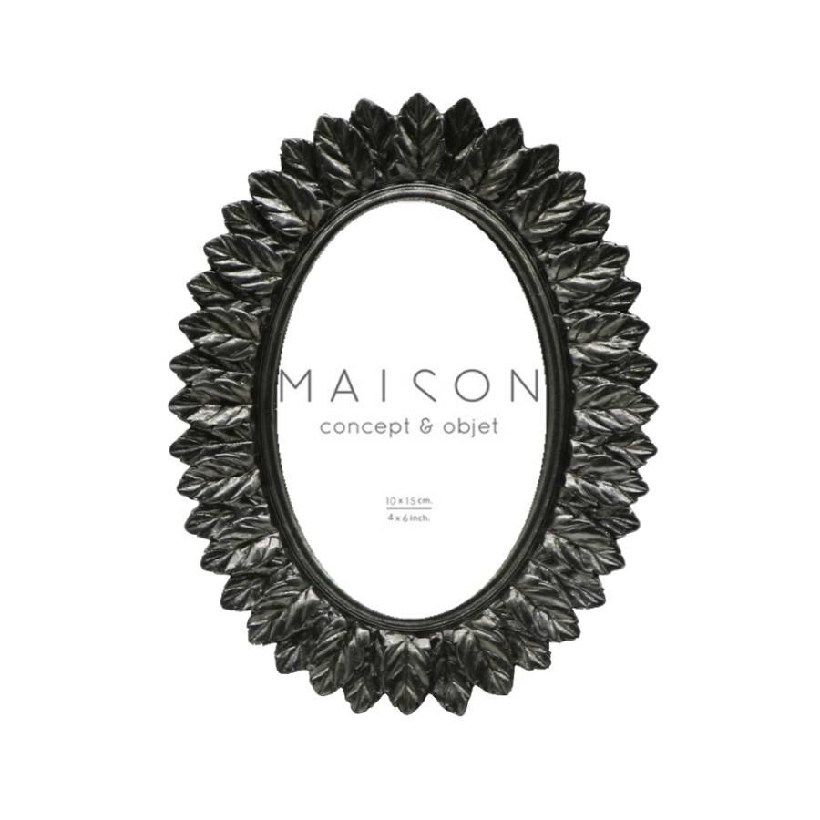 CROWN ΚΟΡΝΙΖΑ 17x2x22cm POLYRESIN ΑΣΗΜΙ ΓΥΑΛΙ