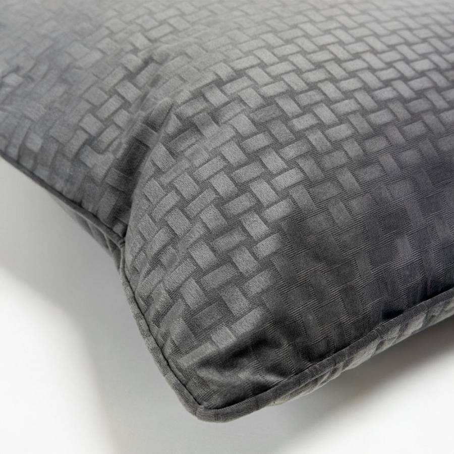 COPENHAGEN ΔΙΑΚΟΣΜΗΤΙΚΟ ΜΑΞΙΛΑΡΙ 45x45cm POLYESTER ΓΚΡΙ