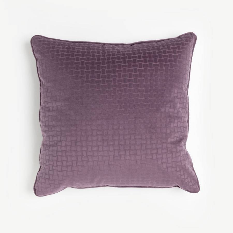 PARIS ΔΙΑΚΟΣΜΗΤΙΚΟ ΜΑΞΙΛΑΡΙ 45x45cm POLYESTER ΛΙΛΑ