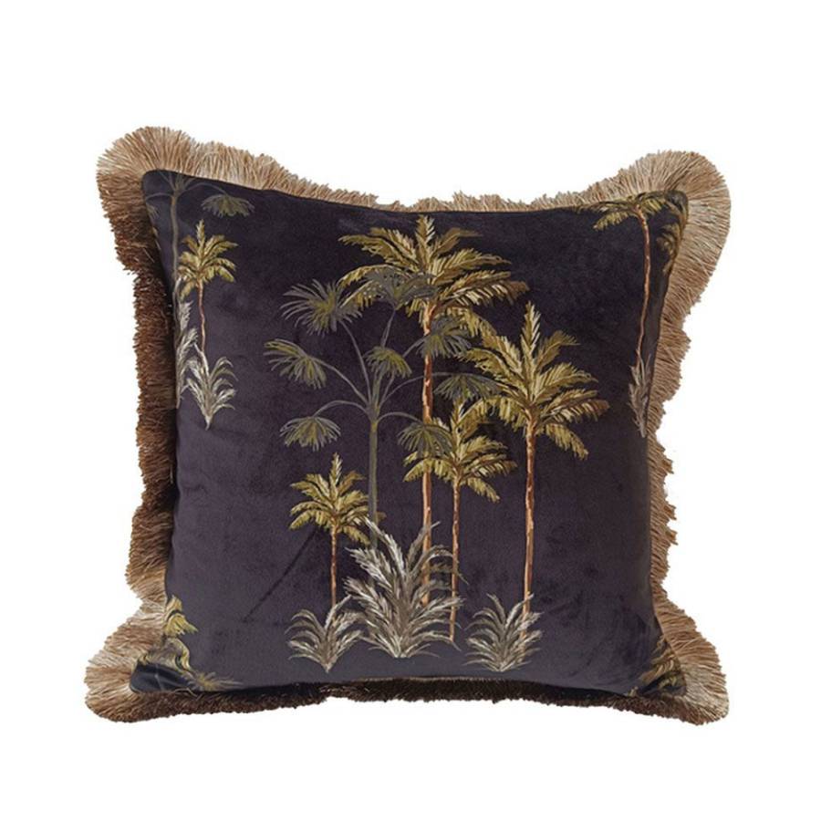 PALM TREE ΔΙΑΚΟΣΜΗΤΙΚΟ ΜΑΞΙΛΑΡΙ 45x45cm POLYESTER ΠΟΛΥΧΡΩΜΟ