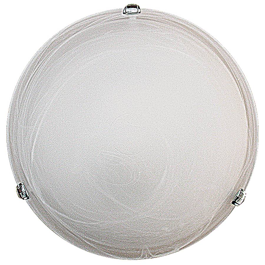 CCC 1701-30 WH ΠΛΑΦONΙΕΡΑ ΛΕΥΚΟ ΓΥΑΛΙ ΑΛΑΒΑΣΤΡΟ 2XE27