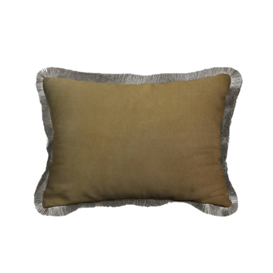 DORATO ΔΙΑΚΟΣΜΗΤΙΚΟ ΜΑΞΙΛΑΡΙ 40x60cm ΒΕΛΟΥΔΟ ΧΡΥΣΟ ΚΑΦΕ