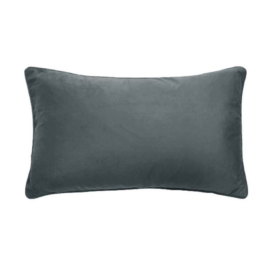 CREYR ΔΙΑΚΟΣΜΗΤΙΚΟ ΜΑΞΙΛΑΡΙ 30x50cm ΒΕΛΟΥΔΟ ΓΚΡΙ ΧΡΥΣΟ