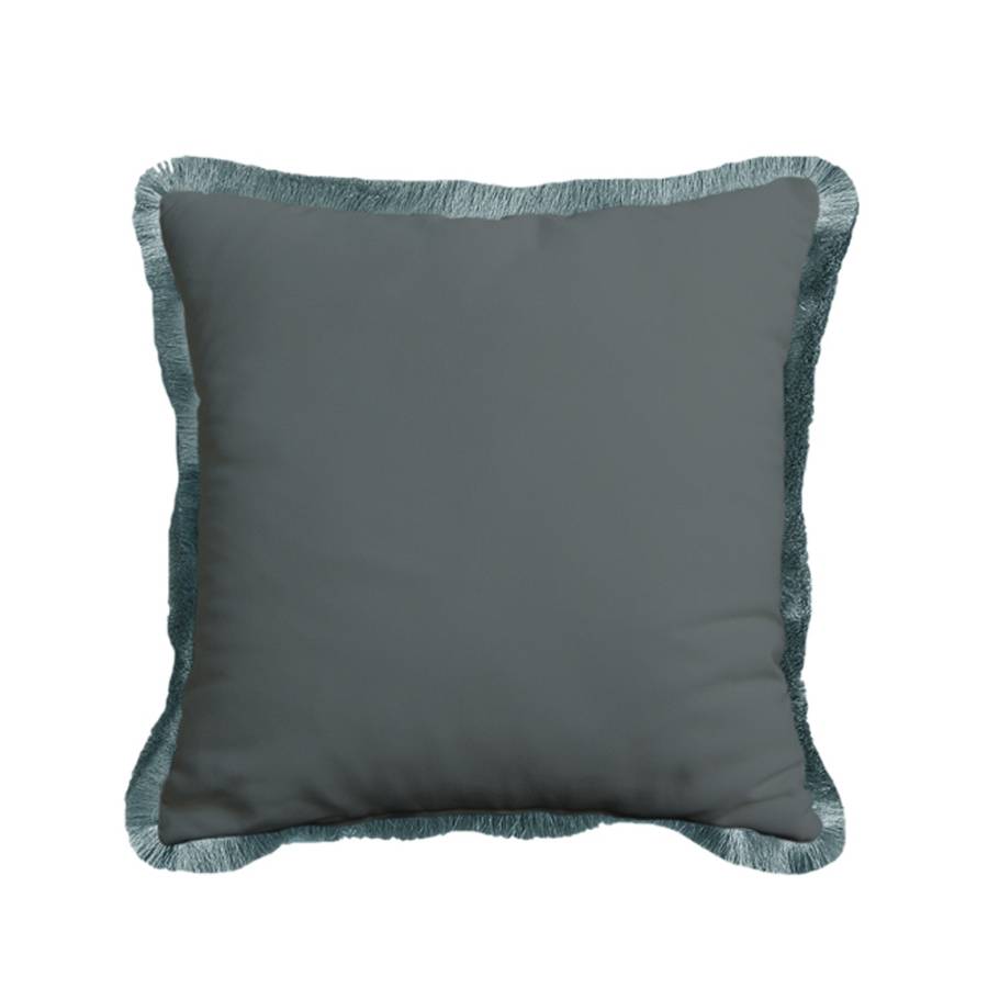 FIORI 2 ΔΙΑΚΟΣΜΗΤΙΚΟ ΜΑΞΙΛΑΡΙ 45x45cm ΒΕΛΟΥΔΟ ΠΟΛΥΧΡΩΜΟ ΓΚΡΙ