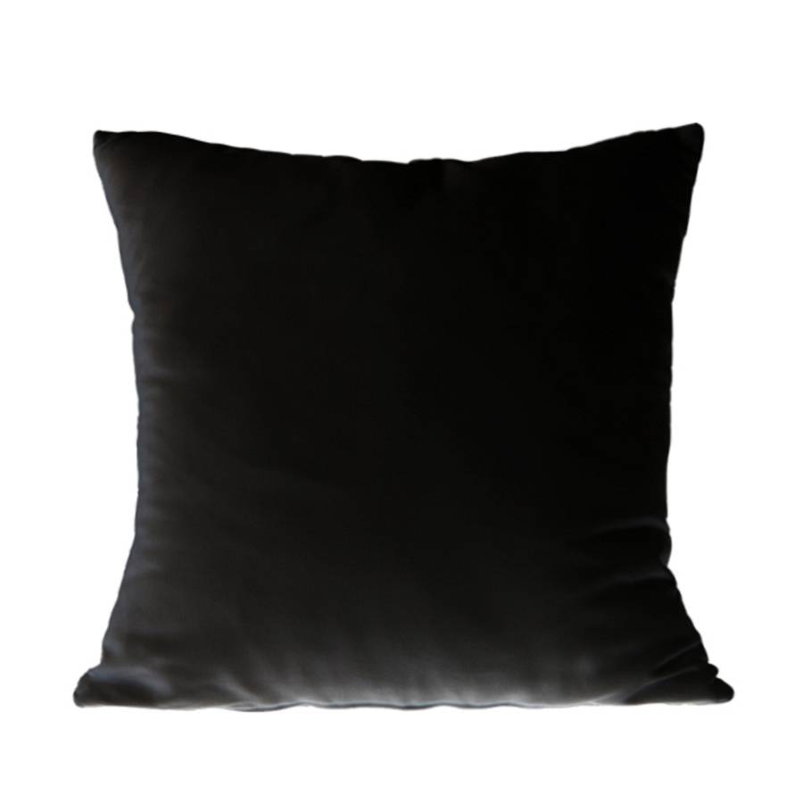 BLOSSOM ΔΙΑΚΟΣΜΗΤΙΚΟ ΜΑΞΙΛΑΡΙ 45x45cm ΒΕΛΟΥΔΟ ΜΑΥΡΟ ΧΡΥΣΟ