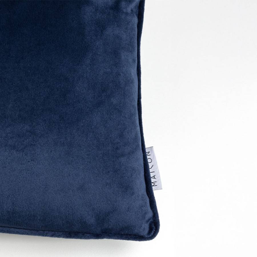 SIMPLY GASTON ΔΙΑΚΟΣΜΗΤΙΚΟ ΜΑΞΙΛΑΡΙ 45x45cm ΒΕΛΟΥΔΟ ΜΠΛΕ