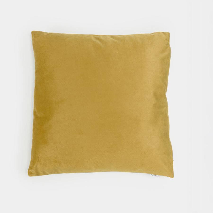 SERI ΔΙΑΚΟΣΜΗΤΙΚΟ ΜΑΞΙΛΑΡΙ 45x45cm ΒΕΛΟΥΔΟ ΧΡΥΣΟ