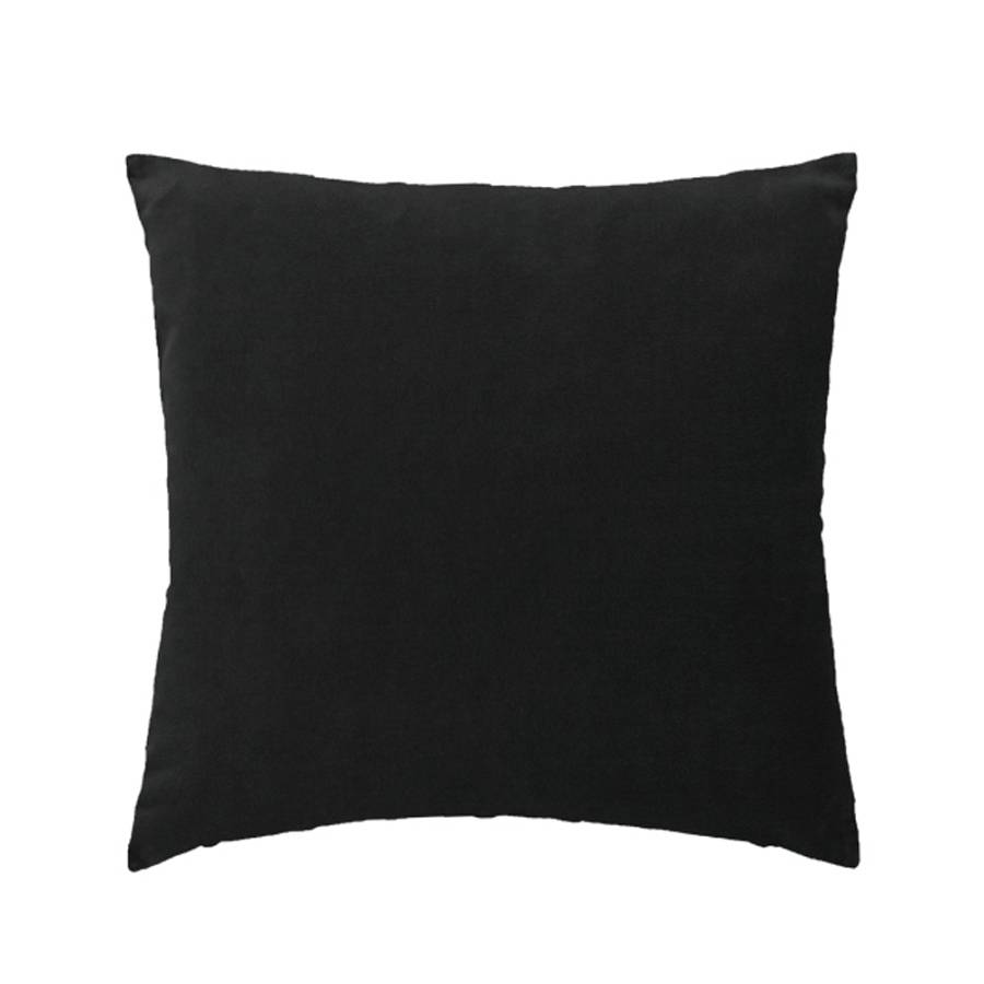 SERI ΔΙΑΚΟΣΜΗΤΙΚΟ ΜΑΞΙΛΑΡΙ 45x45cm ΒΕΛΟΥΔΟ ΜΑΥΡΟ