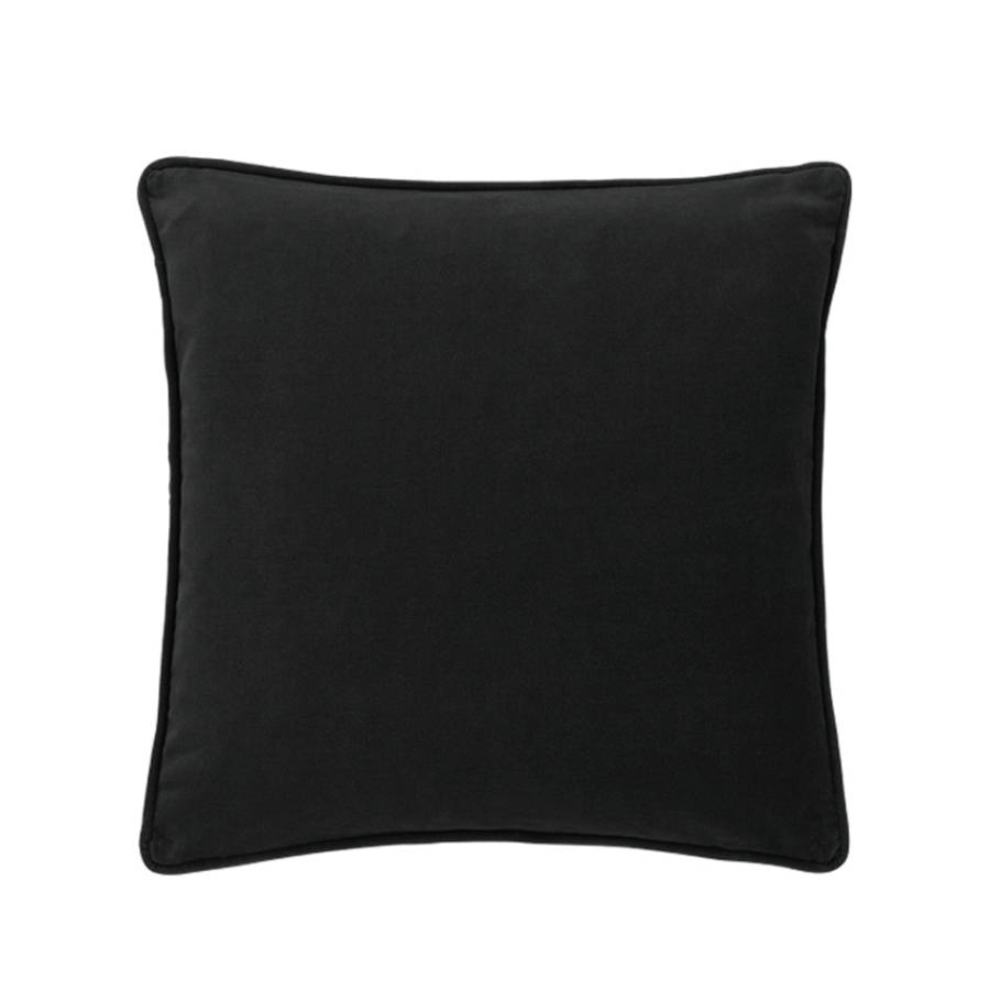 COCKATOO ΔΙΑΚΟΣΜΗΤΙΚΟ ΜΑΞΙΛΑΡΙ 45x45cm ΒΕΛΟΥΔΟ ΓΚΡΙ ΛΕΥΚΟ ΜΑΥΡΟ