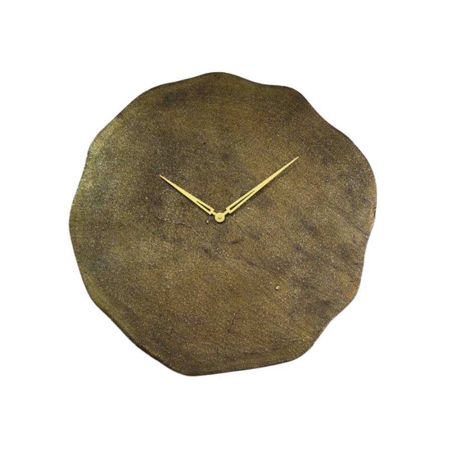 ONDA ΡΟΛΟΪ ΤΟΙΧΟΥ 47x47x1cm ΑΛΟΥΜΙΝΙΟ BRASS ANTIQUE