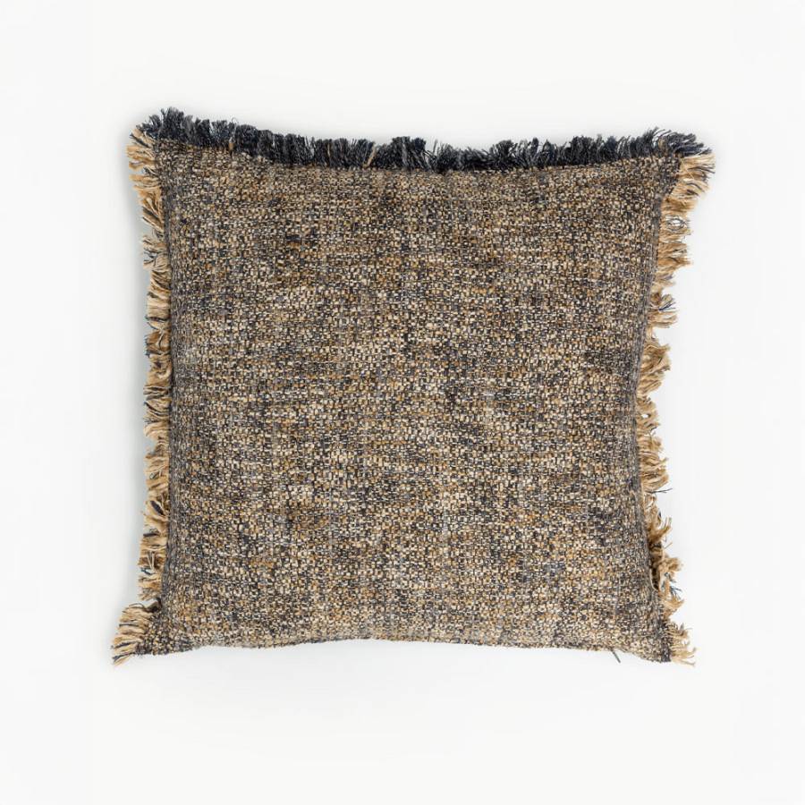 BLUING A ΔΙΑΚΟΣΜΗΤΙΚΟ ΜΑΞΙΛΑΡΙ 50x50cm ΒΑΜΒΑΚΙ ΜΠΛΕ ΜΠΕΖ ΒΙΣΚΟΖΗ