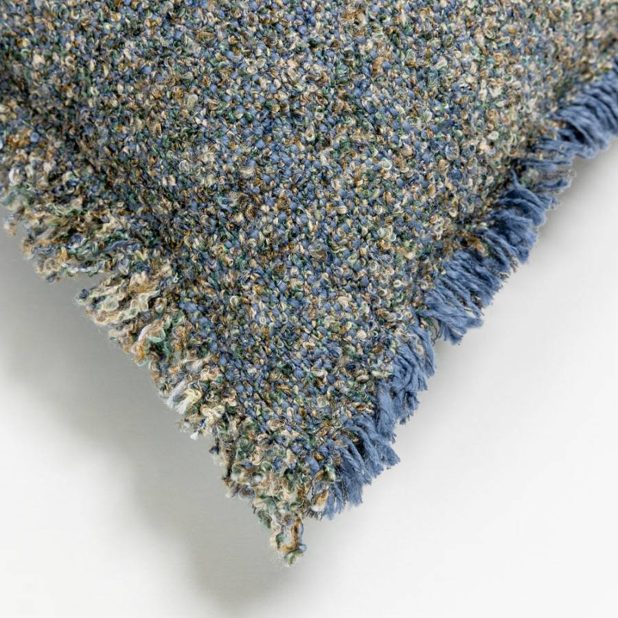 BLUING C ΔΙΑΚΟΣΜΗΤΙΚΟ ΜΑΞΙΛΑΡΙ 50x50cm ΒΑΜΒΑΚΙ ΜΠΛΕ ΒΙΣΚΟΖΗ