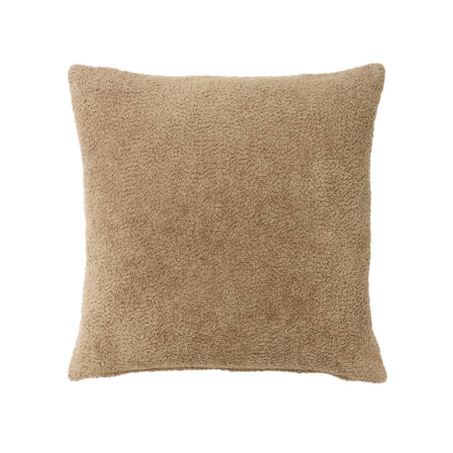 TIMBER TAN C ΔΙΑΚΟΣΜΗΤΙΚΟ ΜΑΞΙΛΑΡΙ 50x50cm ΒΑΜΒΑΚΙ ΚΑΜΕΛ ΒΙΣΚΟΖΗ