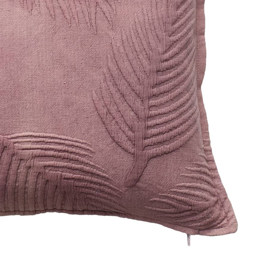 AMETHYST A ΔΙΑΚΟΣΜΗΤΙΚΟ ΜΑΞΙΛΑΡΙ 50x50cm ΒΑΜΒΑΚΙ DUSTY PINK ΒΕΛΟΥΔΟ