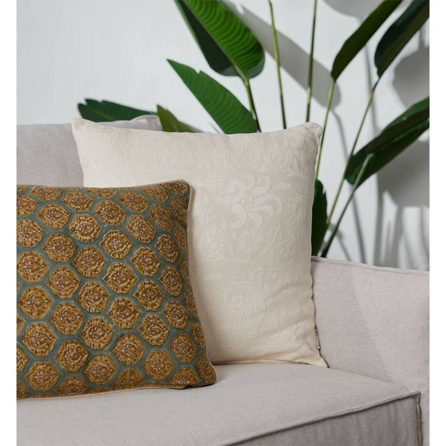 ARTIC ΔΙΑΚΟΣΜΗΤΙΚΟ ΜΑΞΙΛΑΡΙ 50x50cm ΒΑΜΒΑΚΙ ΜΠΕΖ ΒΙΣΚΟΖΗ