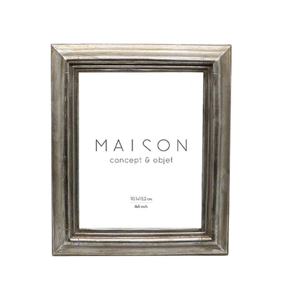 REMEL ΚΟΡΝΙΖΑ 20x3x25cm POLYRESIN ΑΣΗΜΙ ΓΥΑΛΙ