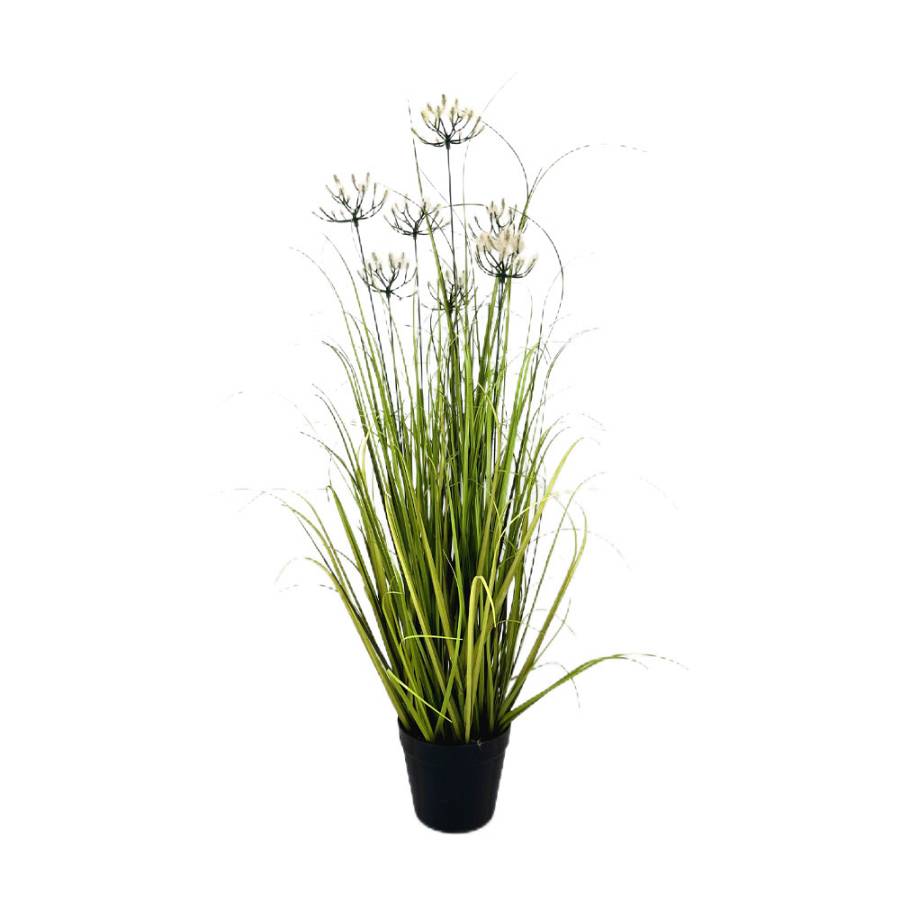 GRASS ΦΥΤΟ ΤΕΧΝΗΤΟ ΣΕ ΓΛΑΣΤΡΑ 94cm PVC ΠΡΑΣΙΝΟ