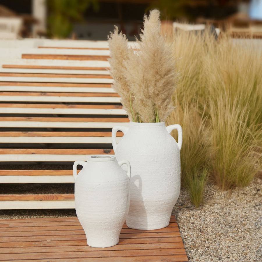 GRASS ΦΥΤΟ ΤΕΧΝΗΤΟ ΣΕ ΓΛΑΣΤΡΑ 106cm PVC ΠΡΑΣΙΝΟ ΚΑΦΕ ΜΠΕΖ