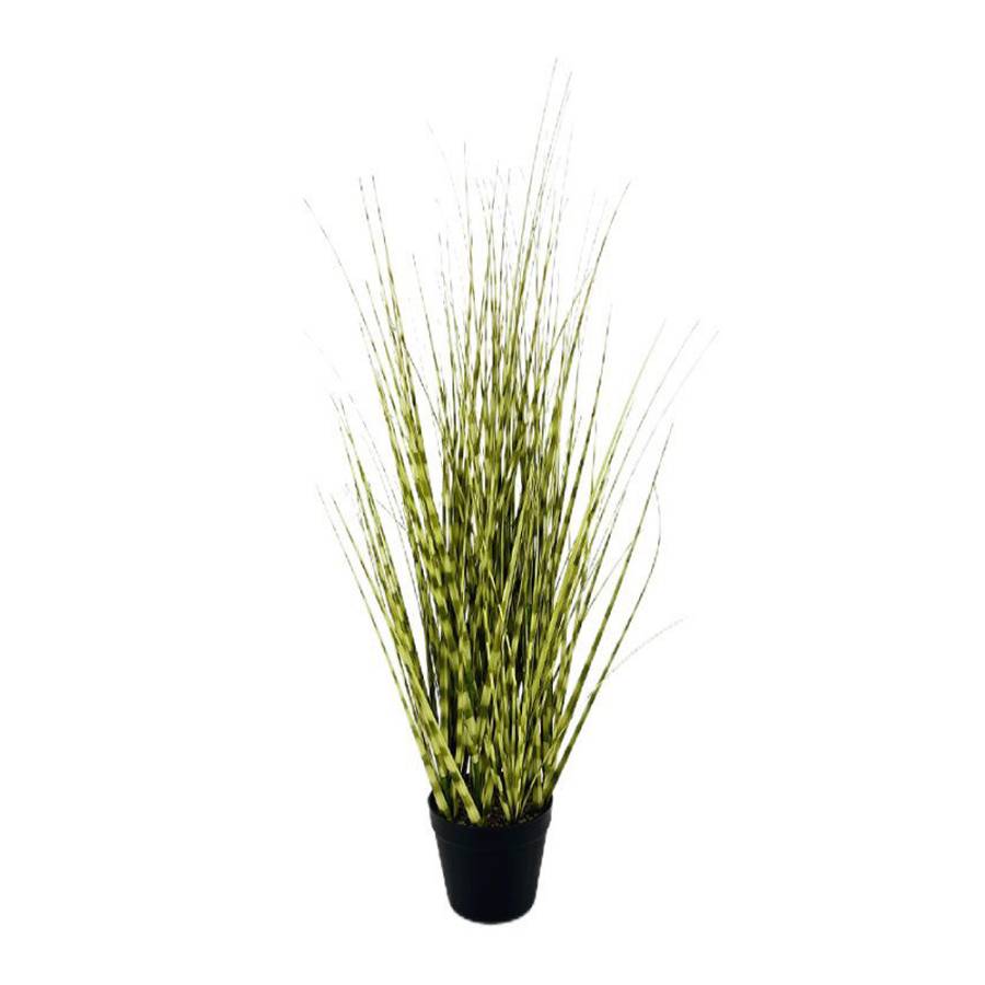 GRASS ΦΥΤΟ ΤΕΧΝΗΤΟ ΣΕ ΓΛΑΣΤΡΑ 96cm PVC ΠΡΑΣΙΝΟ