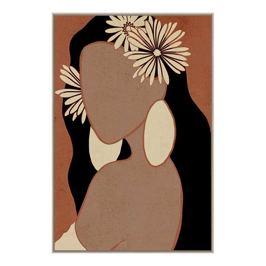 BELEZA SAGRADA ΠΙΝΑΚΑΣ ΔΙΑΚΟΣΜΗΣΗΣ 83x123x4cm ΚΑΜΒΑΣ ΠΟΛΥΧΡΩΜΟ ΞΥΛΟ ΦΥΣΙΚΟ