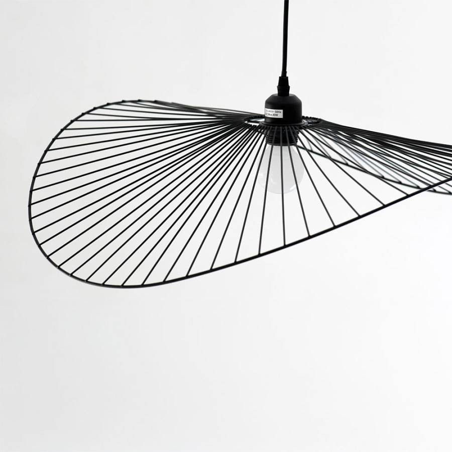 ANDALUCIA ΦΩΤΙΣΤΙΚΟ ΟΡΟΦΗΣ 61x58x14cm ΜΕΤΑΛΛΟ ΜΑΥΡΟ