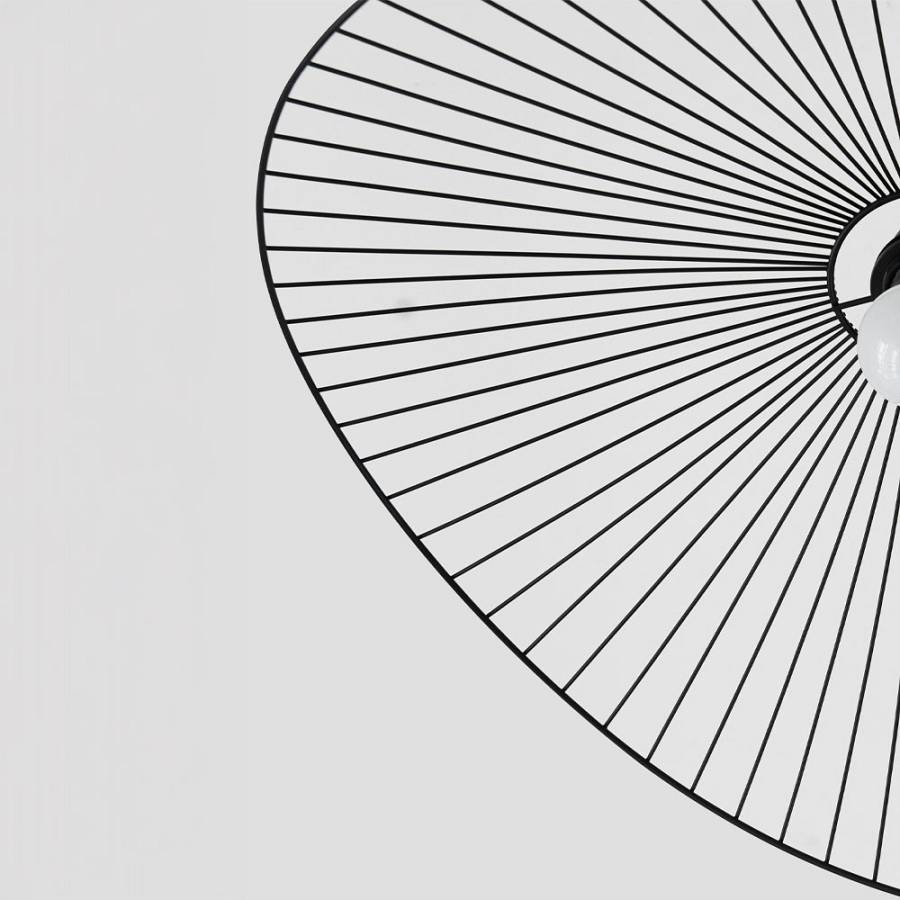 ANDALUCIA ΦΩΤΙΣΤΙΚΟ ΟΡΟΦΗΣ 61x58x14cm ΜΕΤΑΛΛΟ ΜΑΥΡΟ