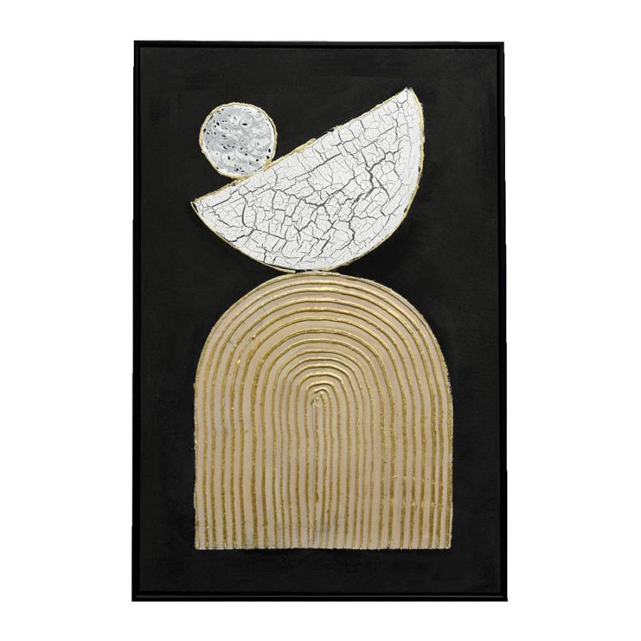 ART VIBRANCE ΠΙΝΑΚΑΣ ΔΙΑΚΟΣΜΗΣΗΣ 60x90x4cm ΚΑΜΒΑΣ ΠΟΛΥΧΡΩΜΟ ΜΑΥΡΟ